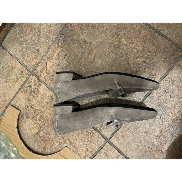Easy Spirit Gray Suede Loafers - Picture 6 of 6